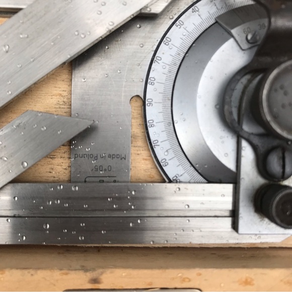 VIS  Universal Bevel Protractor. Vintage. - Picture 6 of 8